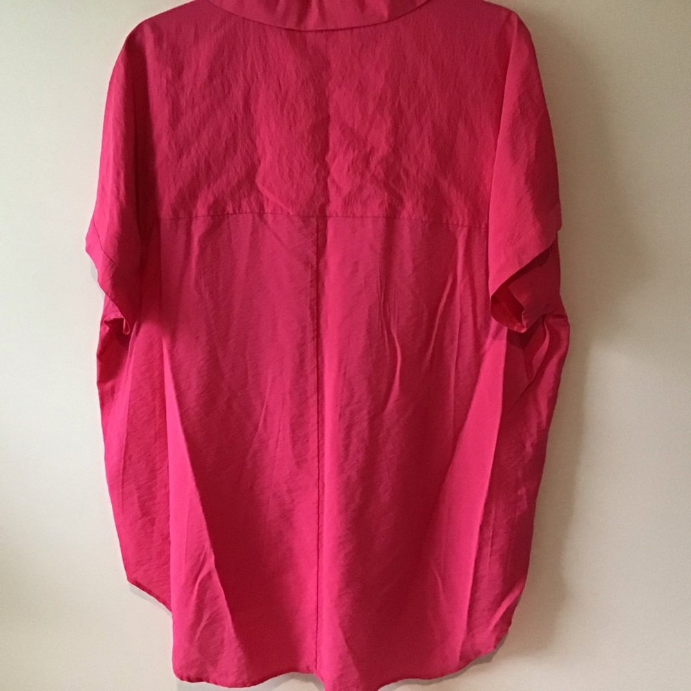 Top 2X Raspberry, Short Sleeve NWT - Picture 3 of 7